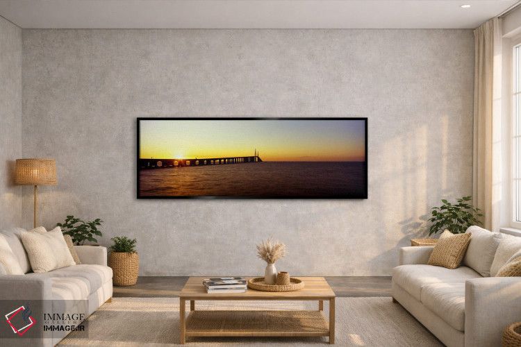 تابلو دکوراتیو Sunshine Skyway Bridge, Tampa Bay, St. Petersburg, Pine… اثر پانورامیک ایمجز - D4B