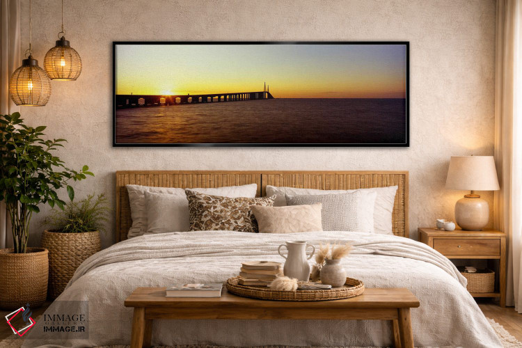 تابلو دکوراتیو Sunshine Skyway Bridge, Tampa Bay, St. Petersburg, Pine… اثر پانورامیک ایمجز - D6B