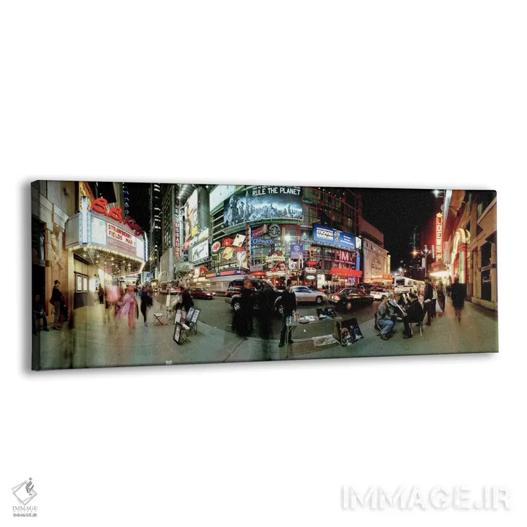 تابلو دکوراتیو Broadway, Manhattan, New York City, New York State, USA… اثر پانورامیک ایمجز - نمای پرسپکتیو محصول