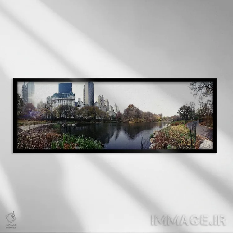 تابلو دکوراتیو Central Park, Manhattan, New York City, New York State… اثر پانورامیک ایمجز - نمای قابدار مشکی