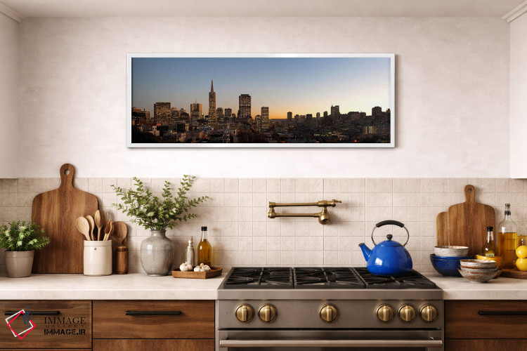 تابلو دکوراتیو Telegraph Hill, San Francisco, California, USA,ساختمان… اثر پانورامیک ایمجز - D1W