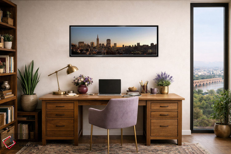 تابلو دکوراتیو Telegraph Hill, San Francisco, California, USA,ساختمان… اثر پانورامیک ایمجز - D2B