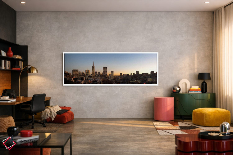 تابلو دکوراتیو Telegraph Hill, San Francisco, California, USA,ساختمان… اثر پانورامیک ایمجز - D3W