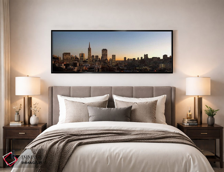 تابلو دکوراتیو Telegraph Hill, San Francisco, California, USA,ساختمان… اثر پانورامیک ایمجز - D4B