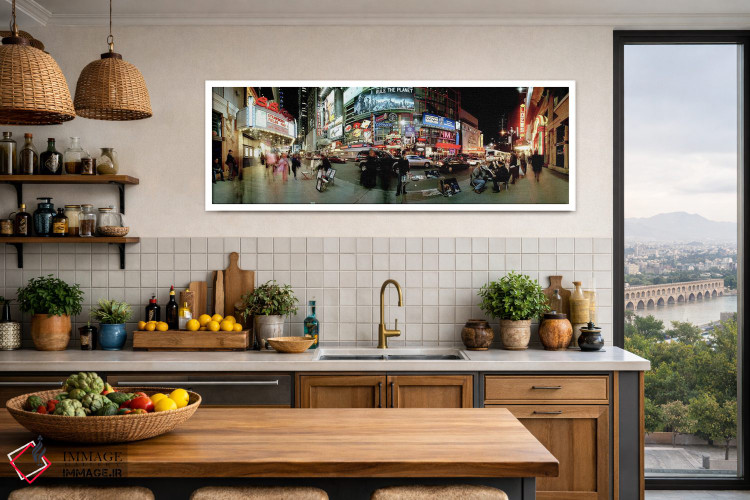 تابلو دکوراتیو Broadway, Manhattan, New York City, New York State, USA… اثر پانورامیک ایمجز - D2W