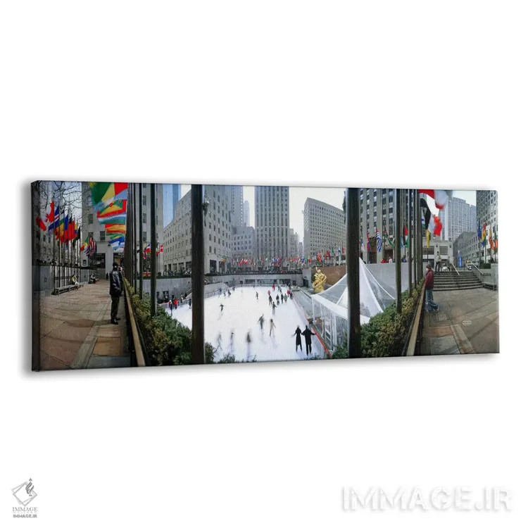 تابلو دکوراتیو Rockefeller Center, Manhattan, New York City, New York… اثر پانورامیک ایمجز - نمای پرسپکتیو محصول