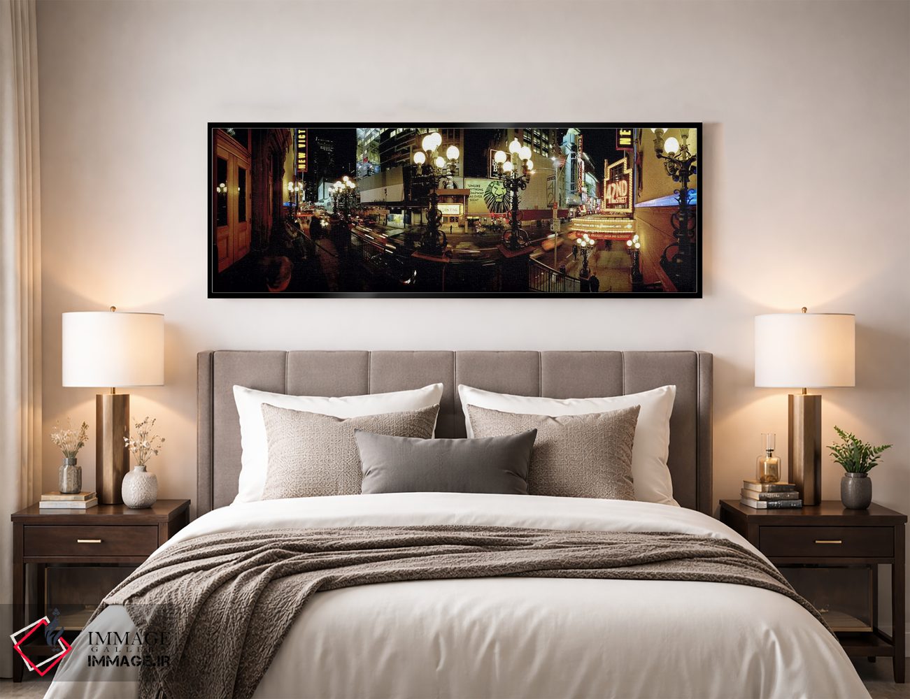 تابلو دکوراتیو Broadway, Manhattan, New York City, New York State, USA… اثر پانورامیک ایمجز - D5B