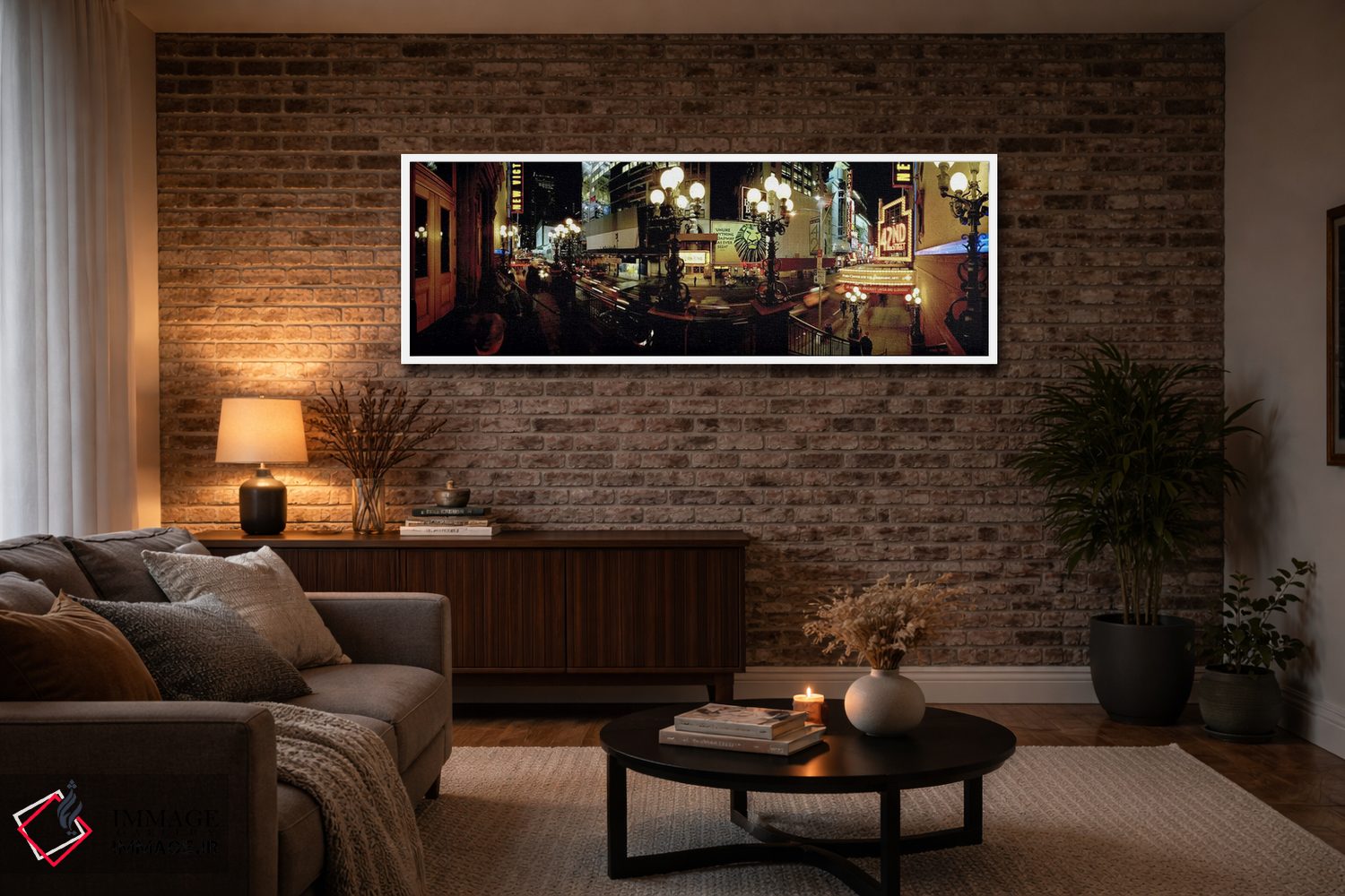 تابلو دکوراتیو Broadway, Manhattan, New York City, New York State, USA… اثر پانورامیک ایمجز - D3W