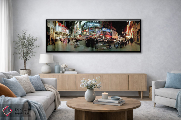 تابلو دکوراتیو Broadway, Manhattan, New York City, New York State, USA… اثر پانورامیک ایمجز - D4B