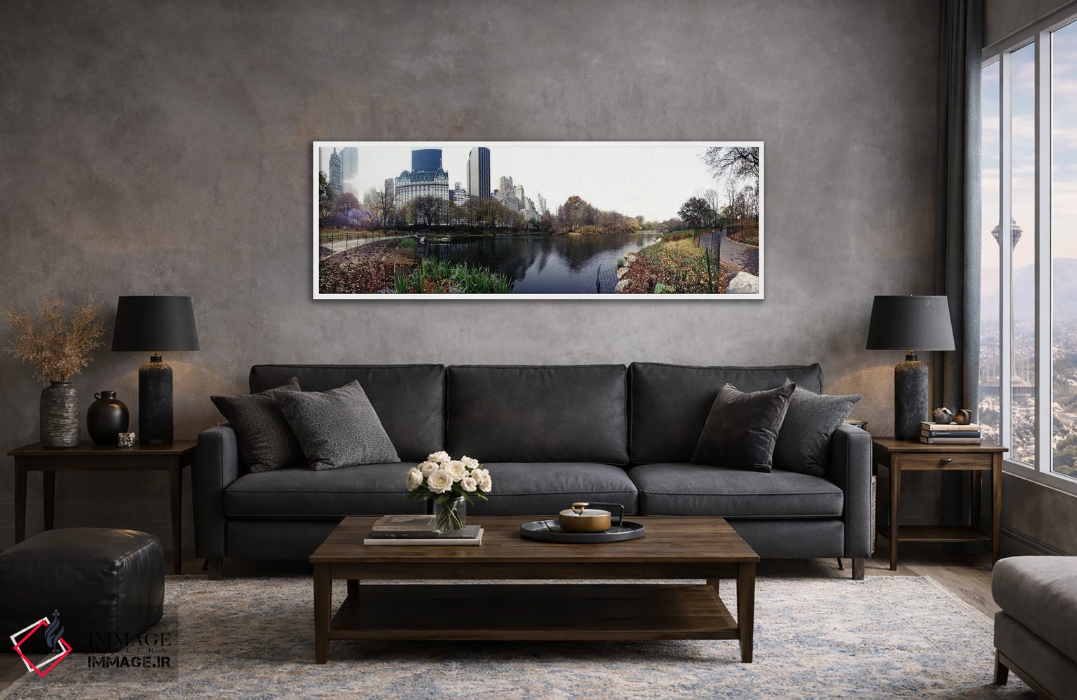 تابلو دکوراتیو Central Park, Manhattan, New York City, New York State… اثر پانورامیک ایمجز - D4W