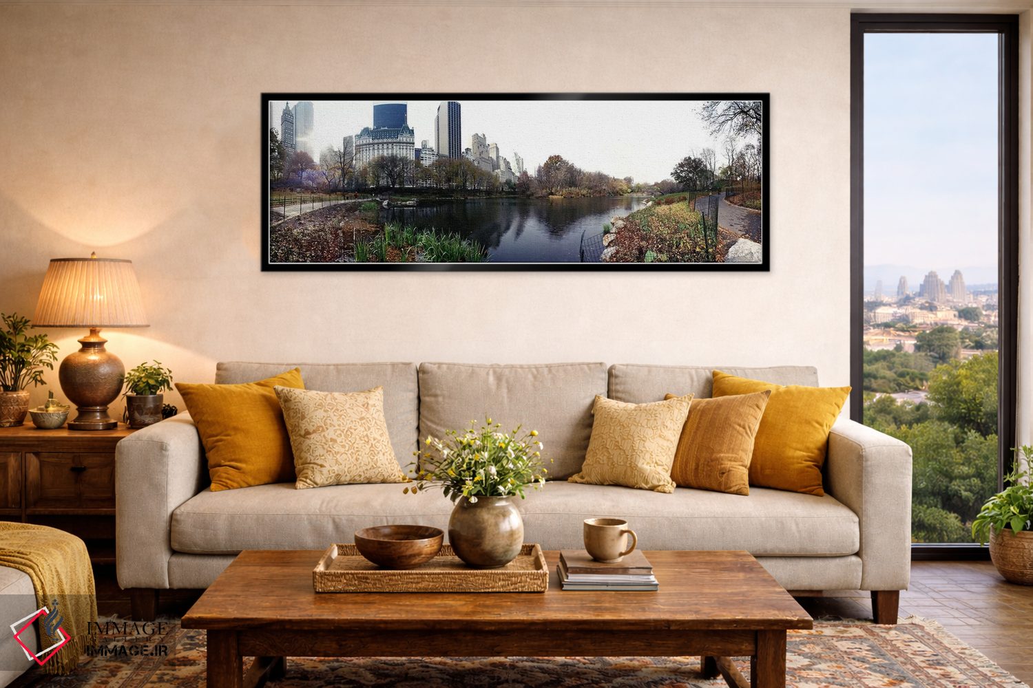 تابلو دکوراتیو Central Park, Manhattan, New York City, New York State… اثر پانورامیک ایمجز - D6B