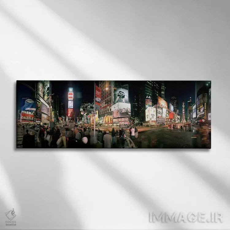 تابلو دکوراتیو Times Square, Manhattan, New York City, New York State… اثر پانورامیک ایمجز - نمای روبهرو روی دیوار
