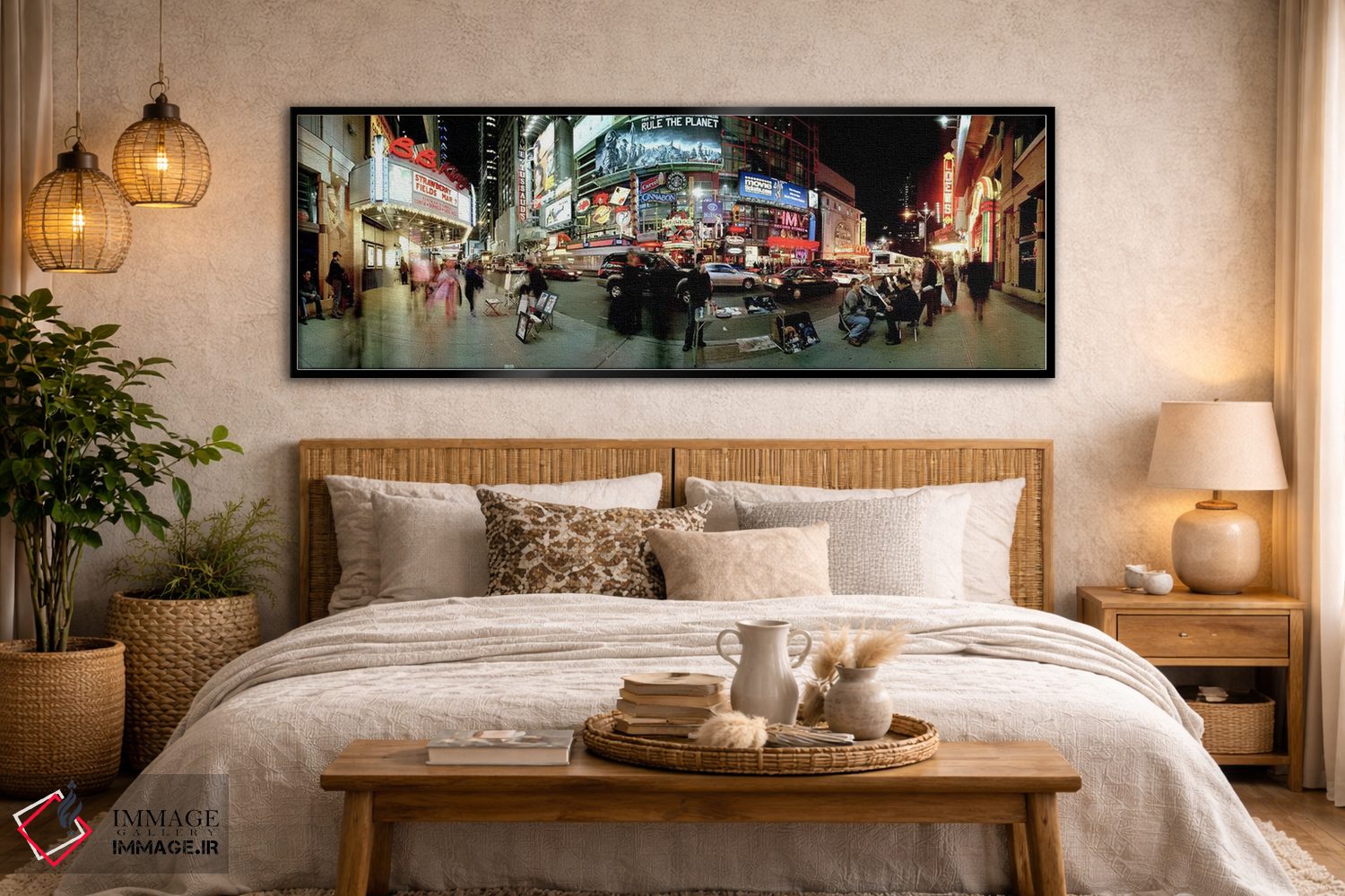 تابلو دکوراتیو Broadway, Manhattan, New York City, New York State, USA… اثر پانورامیک ایمجز - D6B