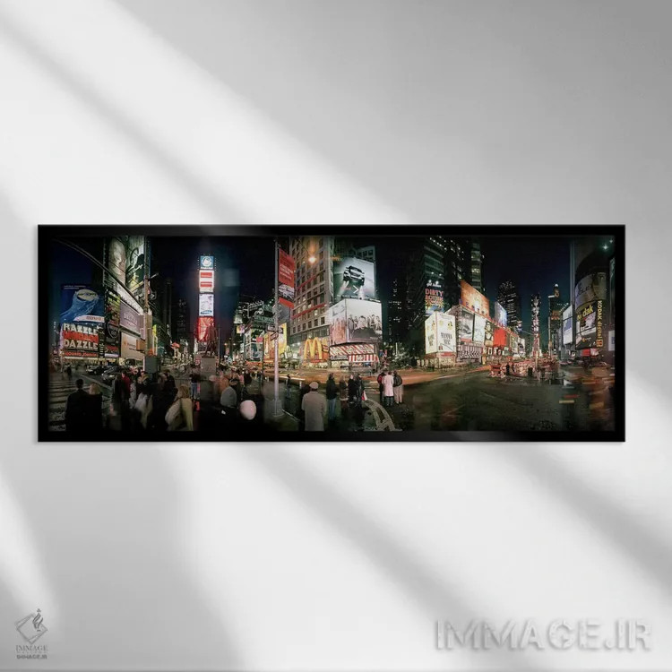 تابلو دکوراتیو Times Square, Manhattan, New York City, New York State… اثر پانورامیک ایمجز - نمای قابدار مشکی