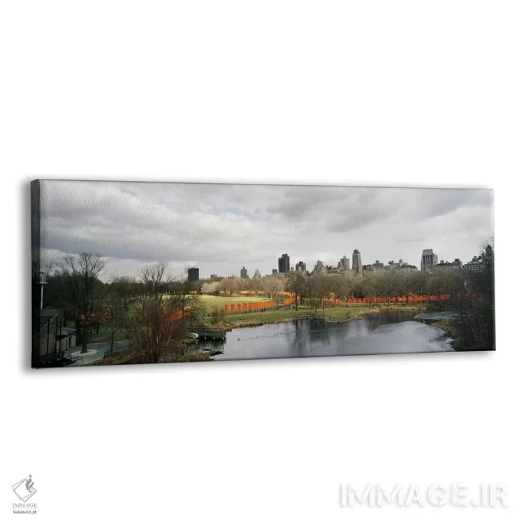 تابلو دکوراتیو The Gates, Central Park, Manhattan, New York City, New… اثر پانورامیک ایمجز - نمای پرسپکتیو محصول