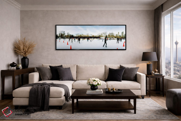 تابلو دکوراتیو Wollman Rink, Central Park, Manhattan, New York City, N… اثر پانورامیک ایمجز - D3B