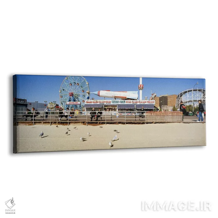 تابلو دکوراتیو Coney Island, Brooklyn, New York City, New York State… اثر پانورامیک ایمجز - نمای پرسپکتیو محصول