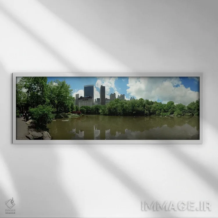 تابلو دکوراتیو Central Park, Manhattan, New York City, New York State… اثر پانورامیک ایمجز - نمای قابدار سفید