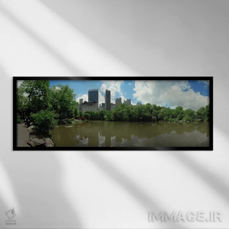 تابلو دکوراتیو Central Park, Manhattan, New York City, New York State… اثر پانورامیک ایمجز - نمای قابدار مشکی