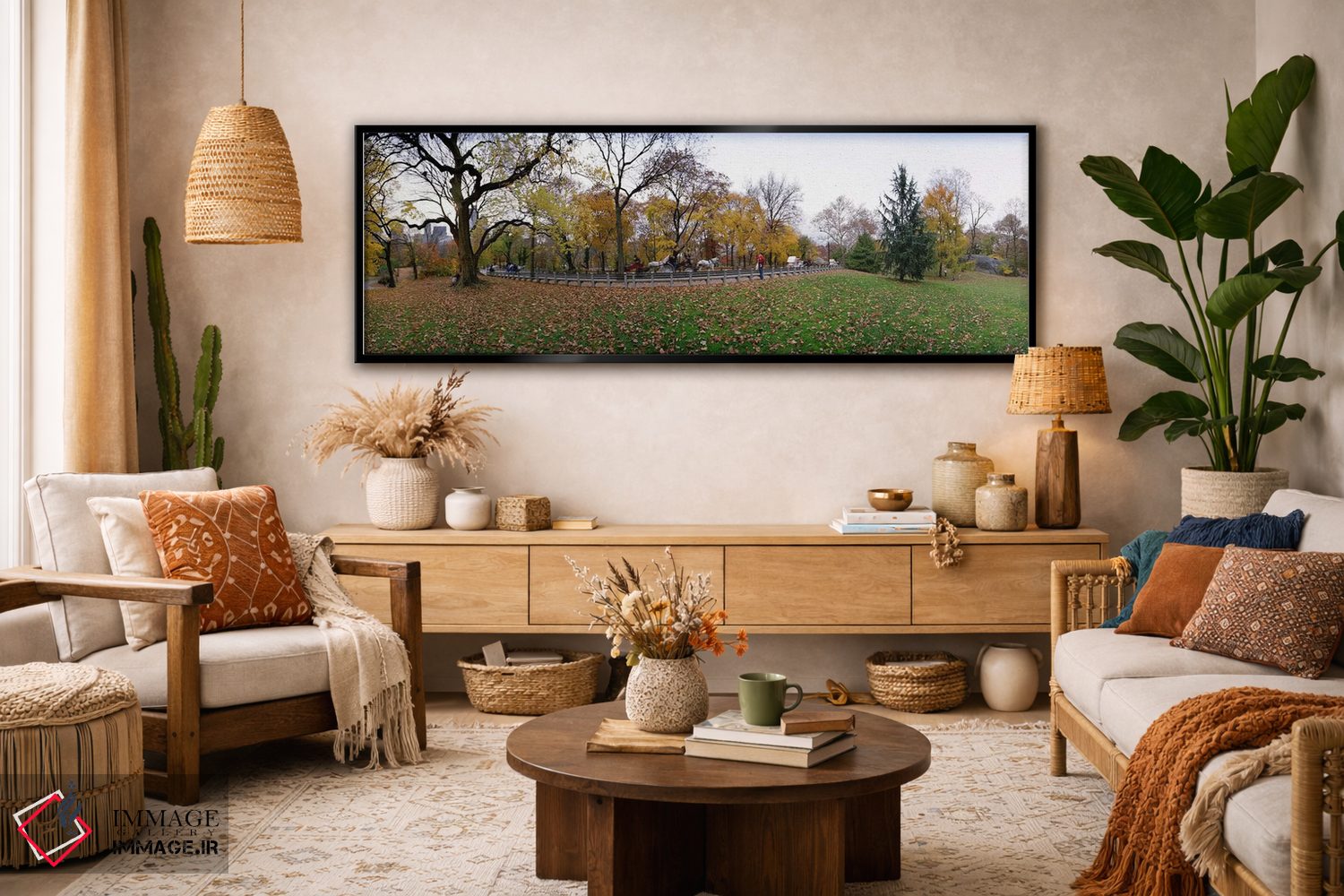 تابلو دکوراتیو Central Park, Manhattan, New York City, New York State… اثر پانورامیک ایمجز - D3B