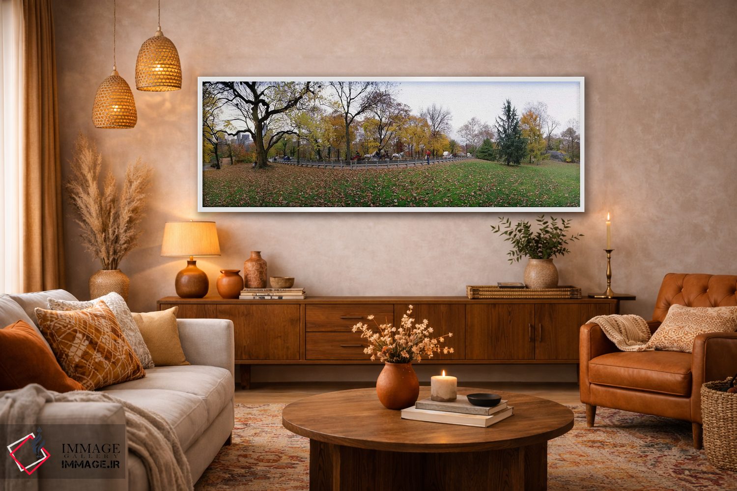 تابلو دکوراتیو Central Park, Manhattan, New York City, New York State… اثر پانورامیک ایمجز - D4W