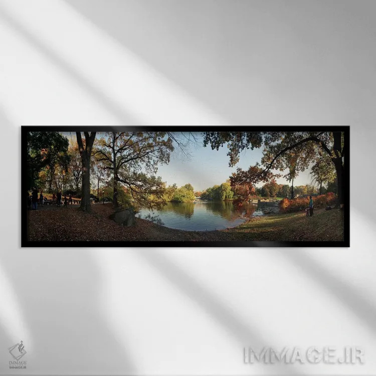 تابلو دکوراتیو Central Park, Manhattan, New York City, New York State… اثر پانورامیک ایمجز - نمای قابدار مشکی