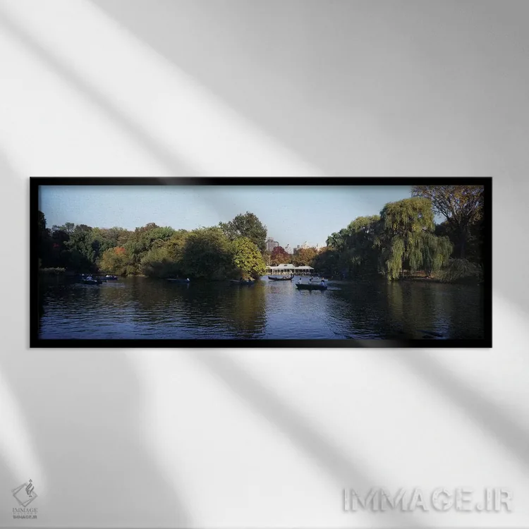 تابلو دکوراتیو Central Park, Manhattan, New York City, New York State… اثر پانورامیک ایمجز - نمای قابدار مشکی