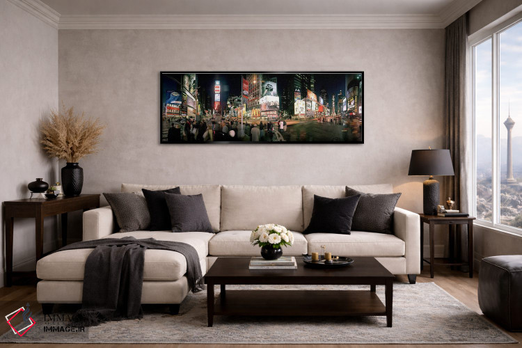 تابلو دکوراتیو Times Square, Manhattan, New York City, New York State… اثر پانورامیک ایمجز - D4B