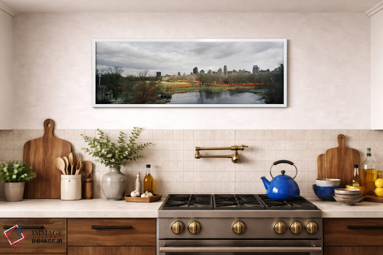 تابلو دکوراتیو The Gates, Central Park, Manhattan, New York City, New… اثر پانورامیک ایمجز - D1W