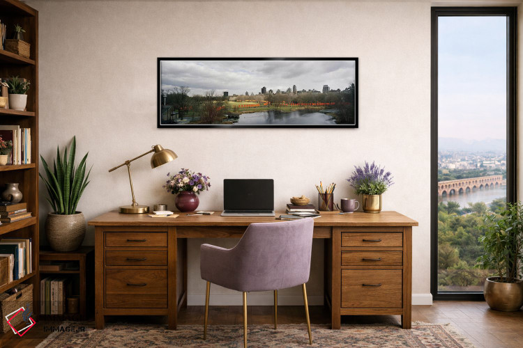 تابلو دکوراتیو The Gates, Central Park, Manhattan, New York City, New… اثر پانورامیک ایمجز - D2B