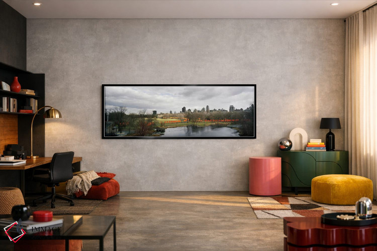 تابلو دکوراتیو The Gates, Central Park, Manhattan, New York City, New… اثر پانورامیک ایمجز - D5B