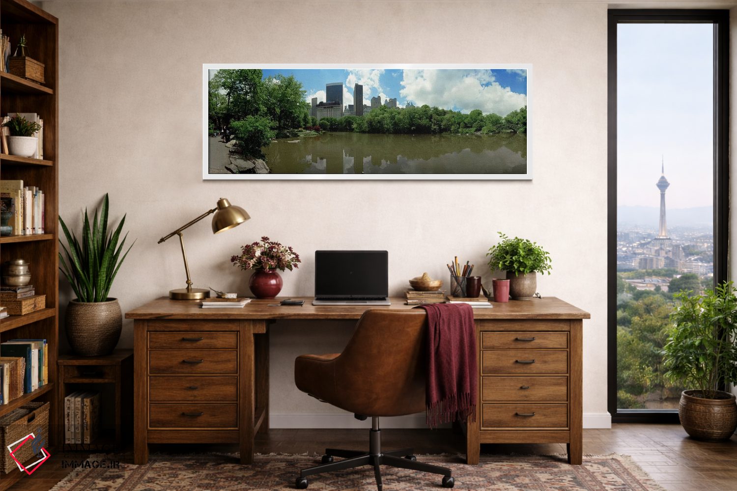 تابلو دکوراتیو Central Park, Manhattan, New York City, New York State… اثر پانورامیک ایمجز - D1W