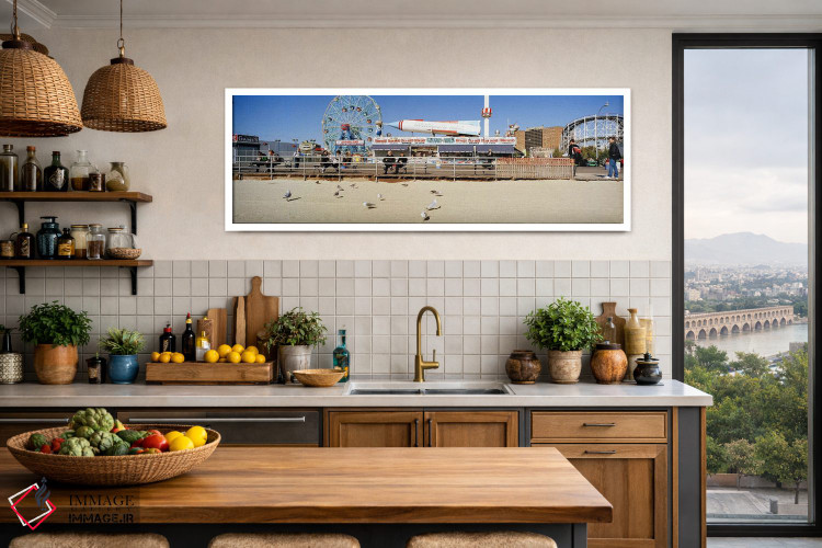 تابلو دکوراتیو Coney Island, Brooklyn, New York City, New York State… اثر پانورامیک ایمجز - D2W