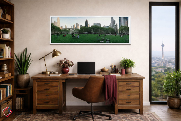 تابلو دکوراتیو Bryant Park, Manhattan, New York City, New York State… اثر پانورامیک ایمجز - D1W
