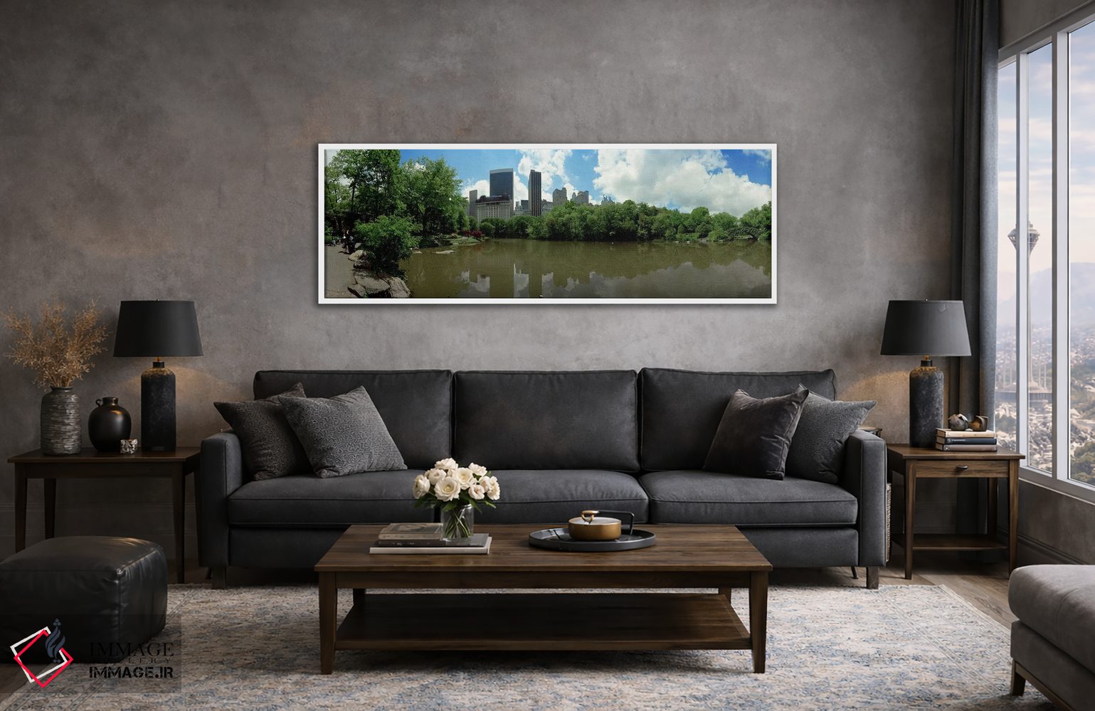 تابلو دکوراتیو Central Park, Manhattan, New York City, New York State… اثر پانورامیک ایمجز - D4W