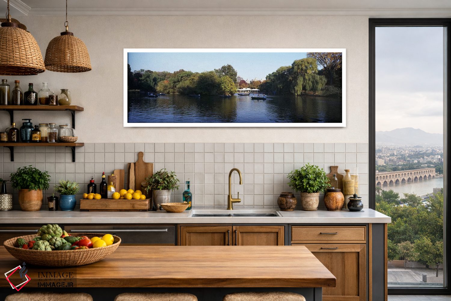 تابلو دکوراتیو Central Park, Manhattan, New York City, New York State… اثر پانورامیک ایمجز - D3W