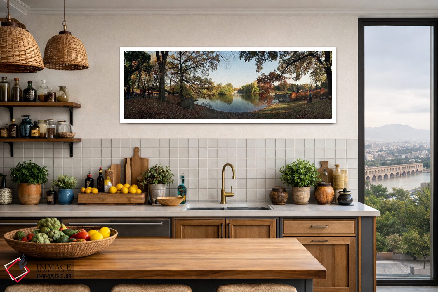 تابلو دکوراتیو Central Park, Manhattan, New York City, New York State… اثر پانورامیک ایمجز - D4W