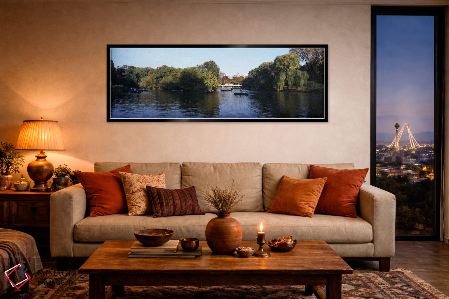 تابلو دکوراتیو Central Park, Manhattan, New York City, New York State… اثر پانورامیک ایمجز - D5B