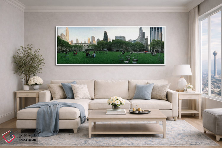 تابلو دکوراتیو Bryant Park, Manhattan, New York City, New York State… اثر پانورامیک ایمجز - D4W