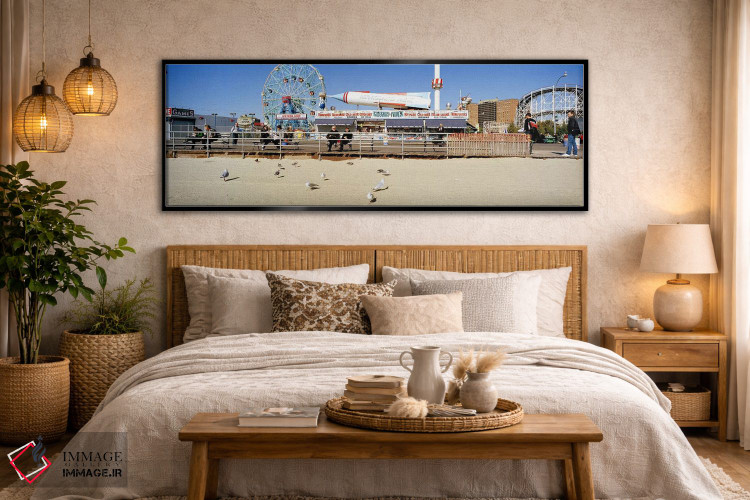 تابلو دکوراتیو Coney Island, Brooklyn, New York City, New York State… اثر پانورامیک ایمجز - D5B