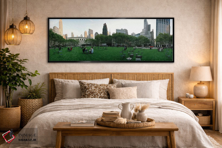 تابلو دکوراتیو Bryant Park, Manhattan, New York City, New York State… اثر پانورامیک ایمجز - D6B
