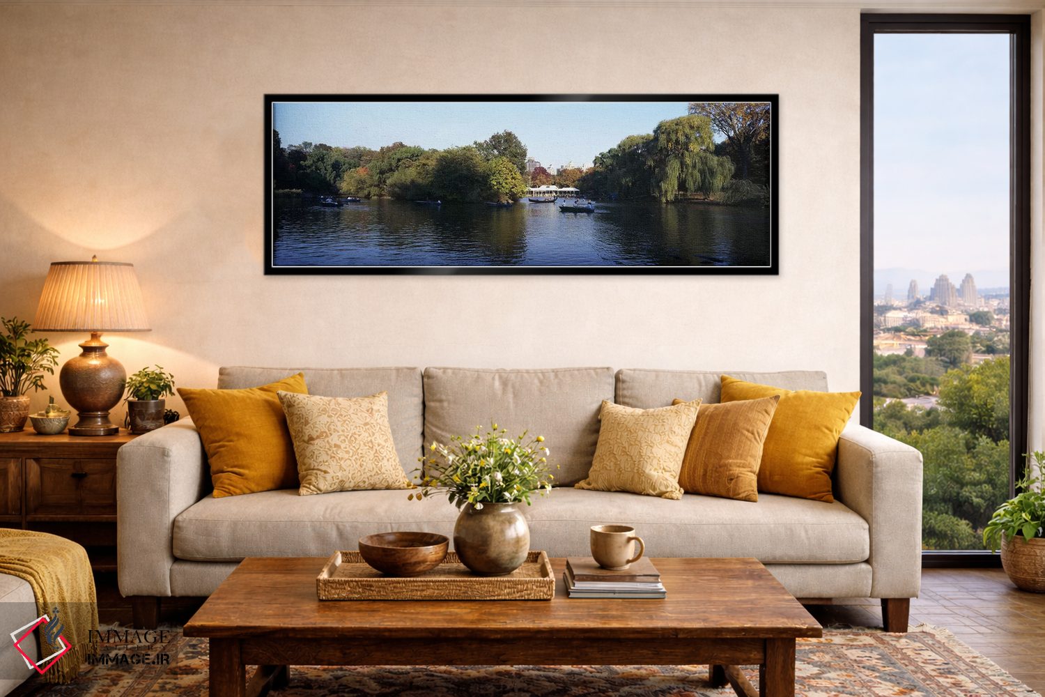 تابلو دکوراتیو Central Park, Manhattan, New York City, New York State… اثر پانورامیک ایمجز - D6B