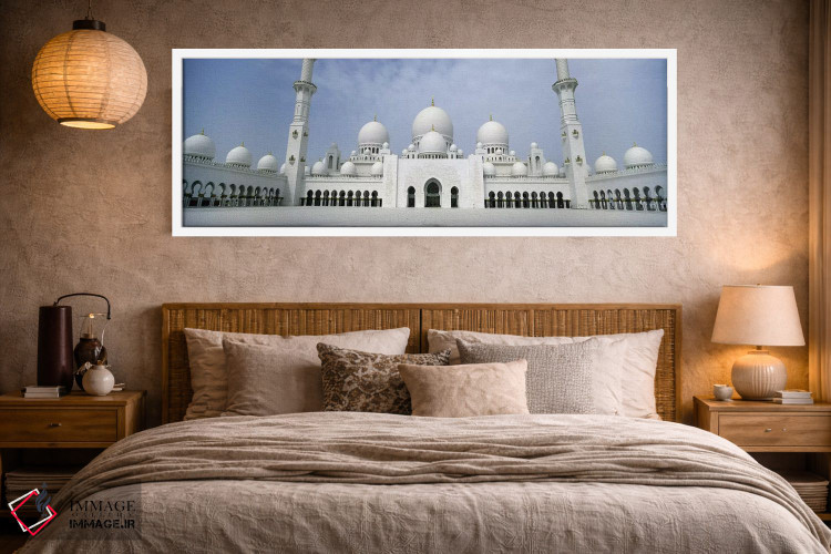 تابلو دکوراتیو Sheikh Zayed Mosque, Abu Dhabi, United Arab Emirates,نم… اثر پانورامیک ایمجز - D4W