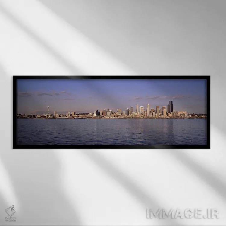 تابلو دکوراتیو Seattle, King County, Washington State, USA 2010,منظره… اثر پانورامیک ایمجز - نمای قابدار مشکی