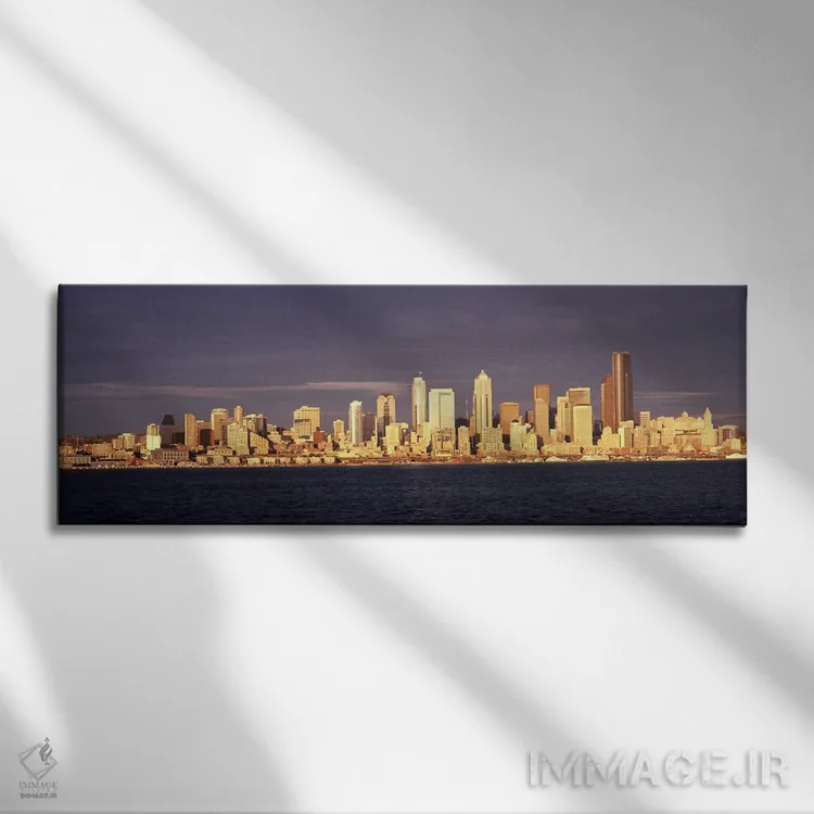 تابلو دکوراتیو Seattle, King County, Washington State, USA 2010 #2,منظ… اثر پانورامیک ایمجز - نمای روبهرو روی دیوار