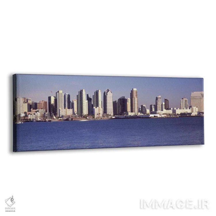 تابلو دکوراتیو San Diego, California, USA 2010 #2,ساختمان ها در کنار آ… اثر پانورامیک ایمجز - نمای پرسپکتیو محصول