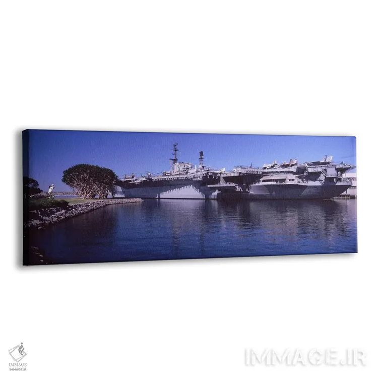 تابلو دکوراتیو San Diego Aircraft Carrier Museum, San Diego, Californi… اثر پانورامیک ایمجز - نمای پرسپکتیو محصول