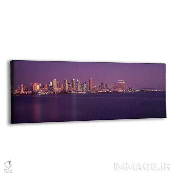تابلو دکوراتیو San Diego, California, USA 2010 #3,ساختمان ها در کنار آ… اثر پانورامیک ایمجز - نمای پرسپکتیو محصول
