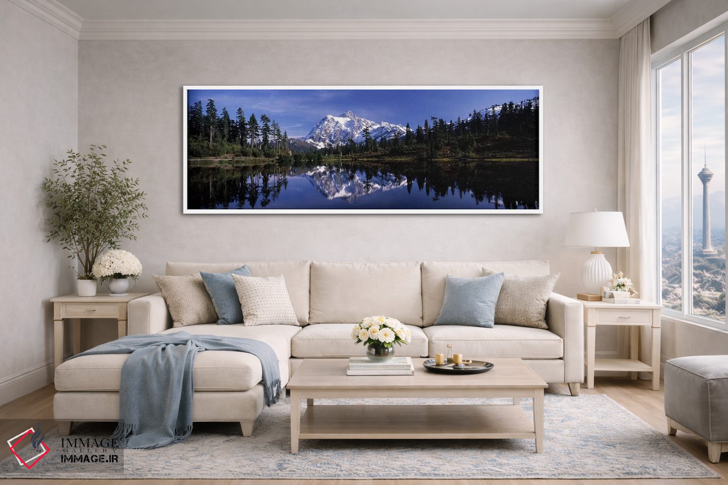 تابلو دکوراتیو Mt Shuksan, Picture Lake, North Cascades National Park… اثر پانورامیک ایمجز - D4W
