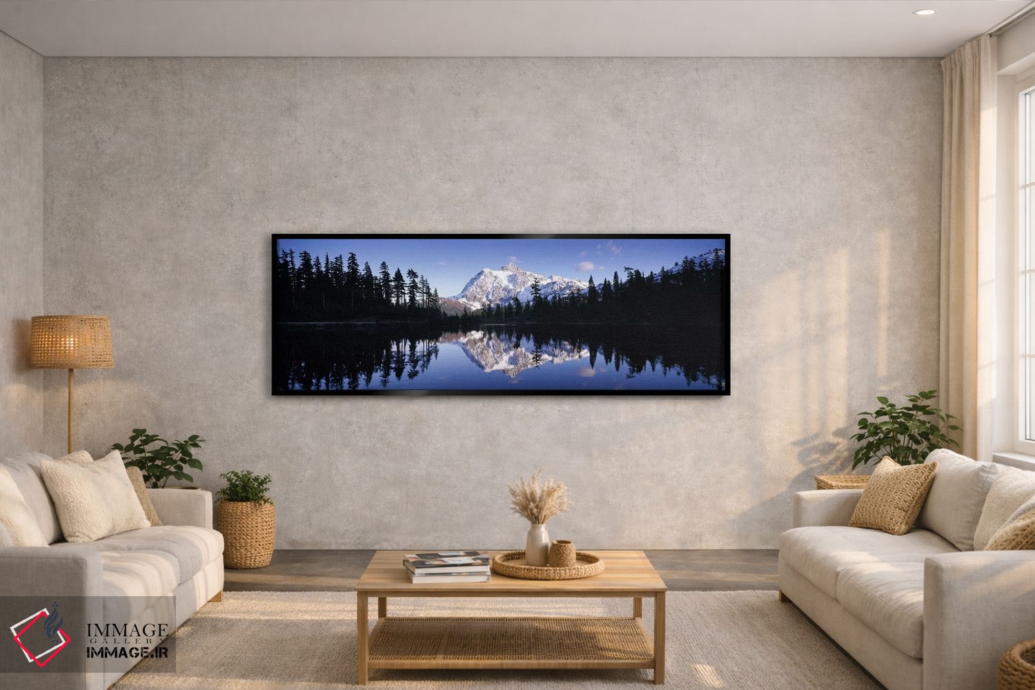 تابلو دکوراتیو Mt Shuksan, Picture Lake, North Cascades National Park… اثر پانورامیک ایمجز - D5B